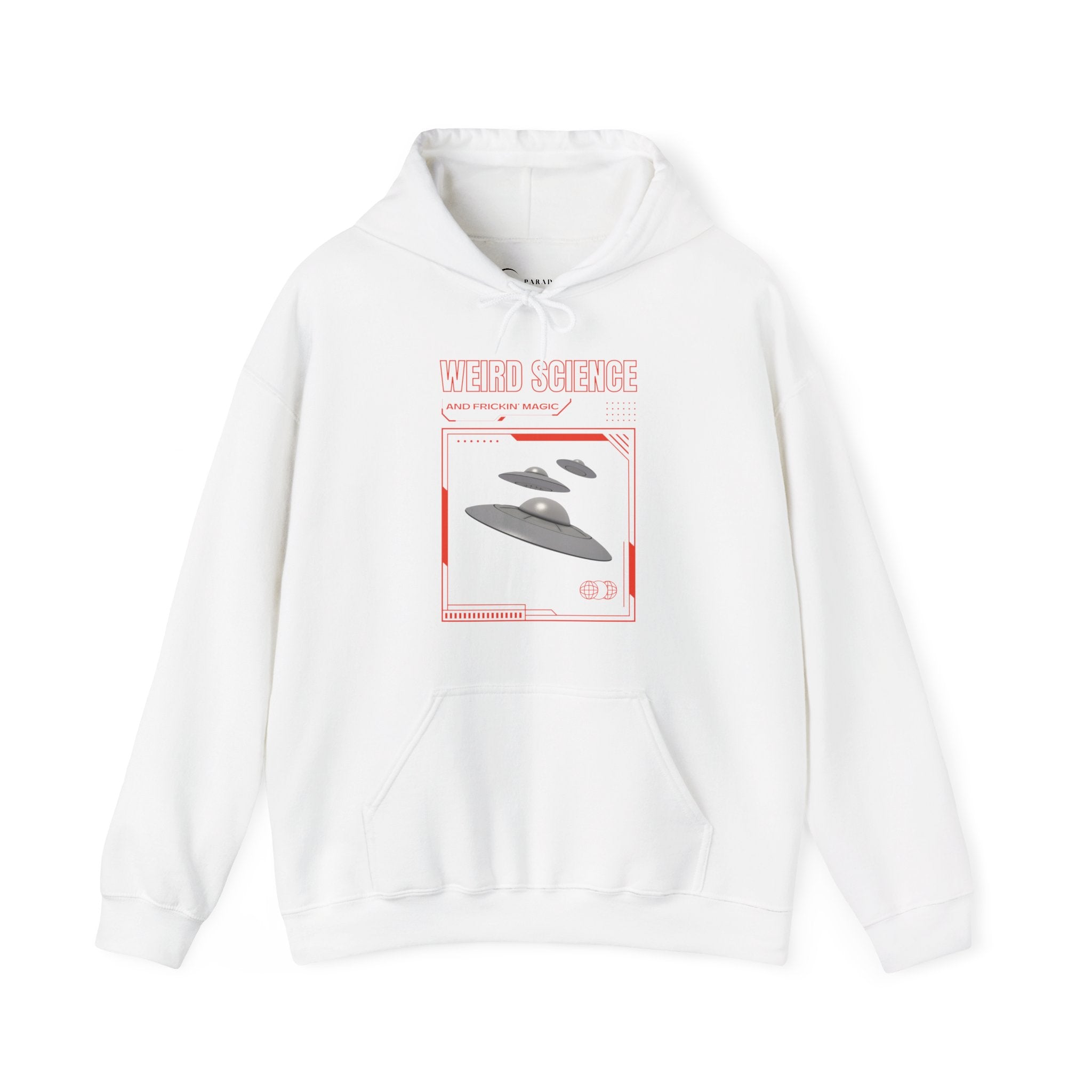 WEIRD SCIENCE AND FRICKIN MAGIC (ADULT HOODIE SWEATSHIRT)