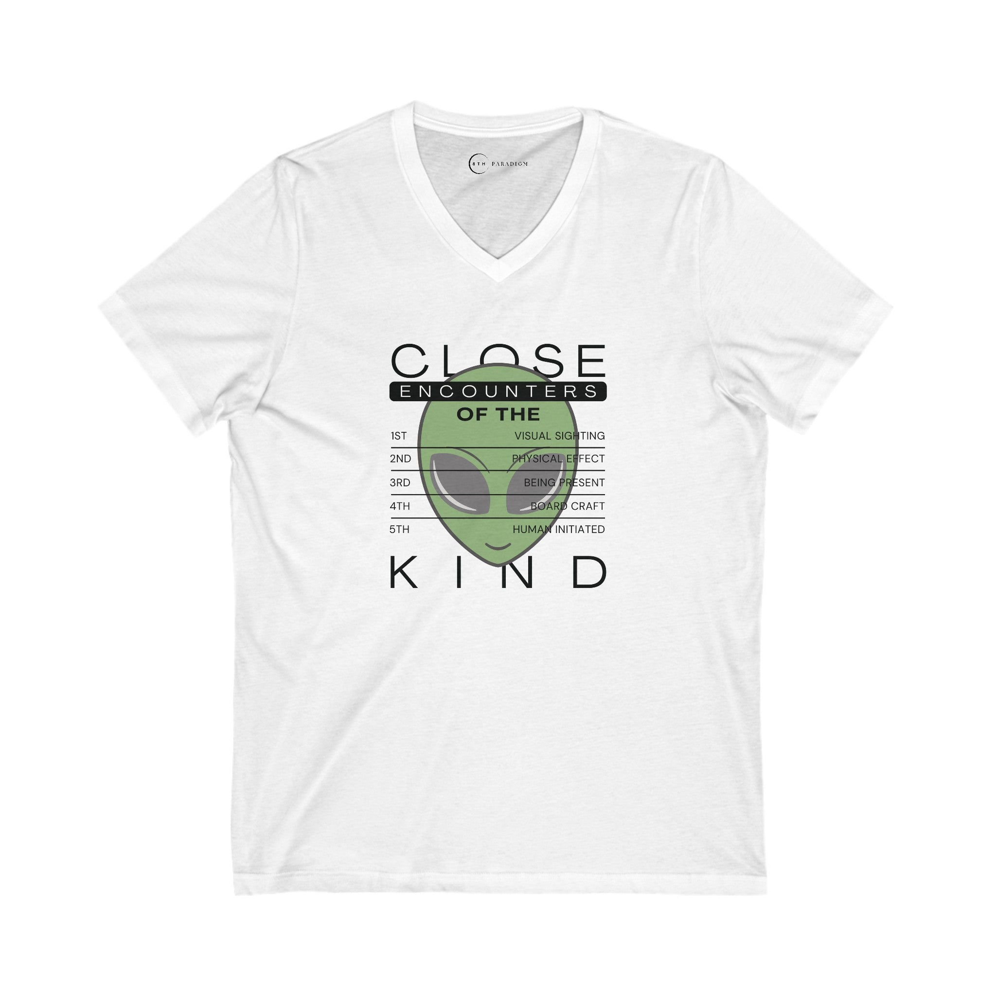 CLOSE ENCOUNTERS (ADULT V-NECK T-SHIRT)
