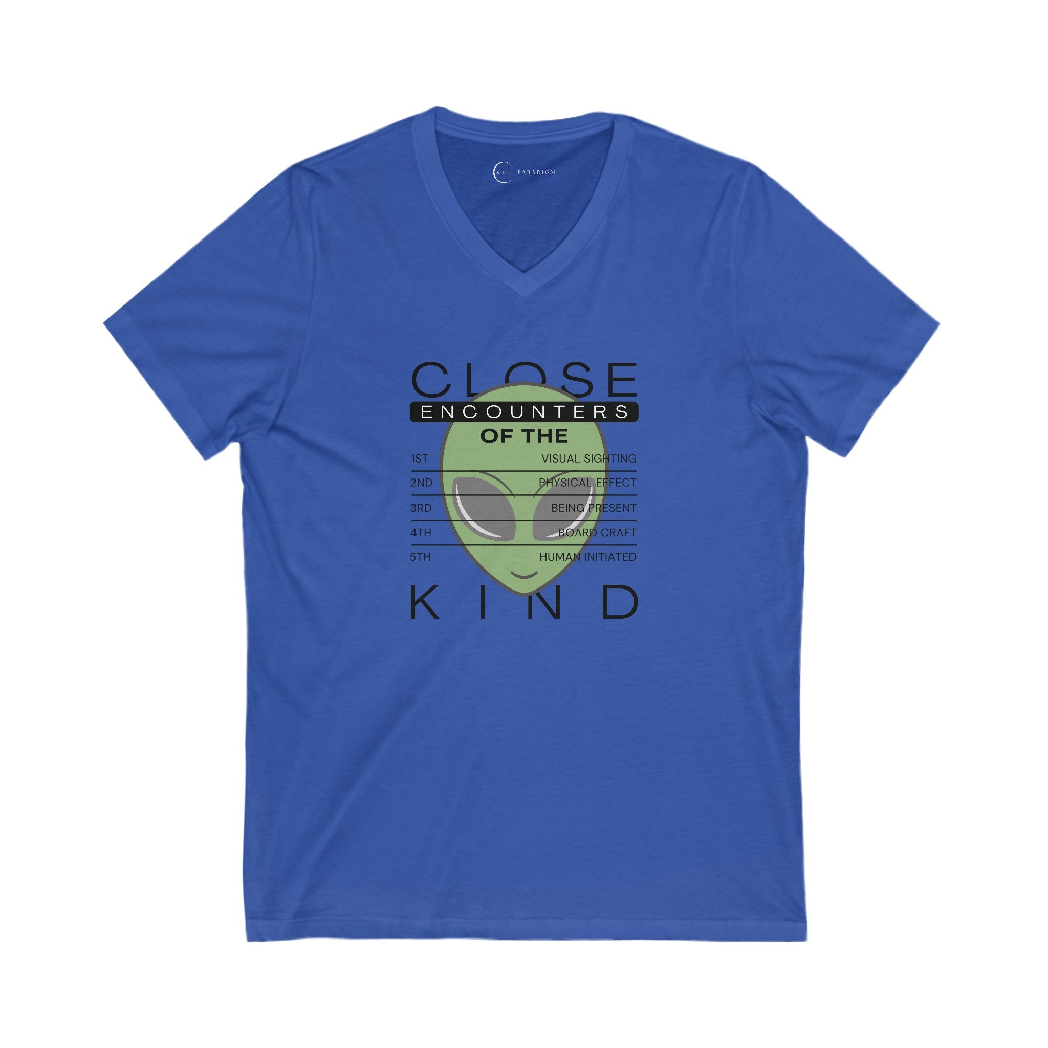 CLOSE ENCOUNTERS (ADULT V-NECK T-SHIRT)