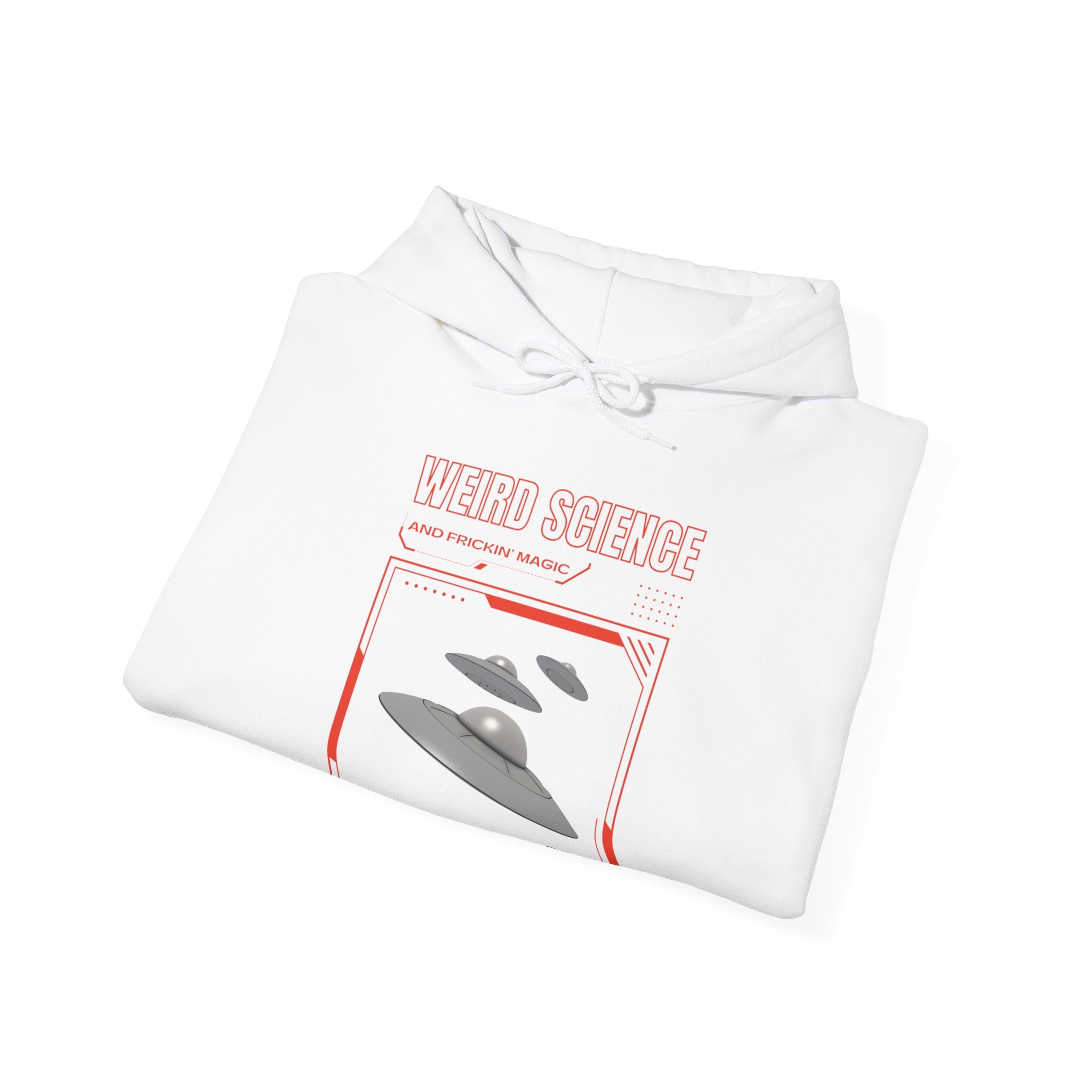 WEIRD SCIENCE AND FRICKIN MAGIC (ADULT HOODIE SWEATSHIRT)
