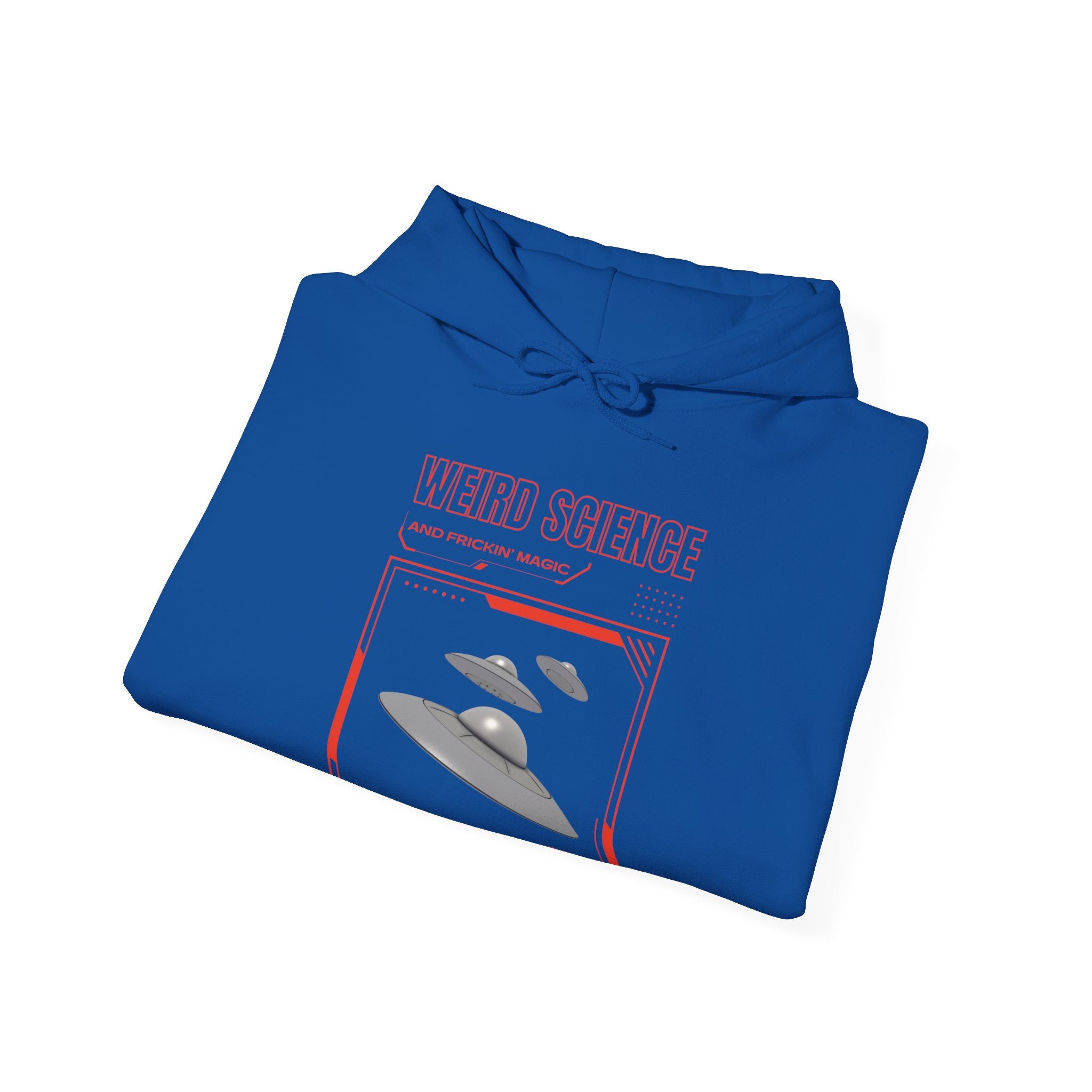 WEIRD SCIENCE AND FRICKIN MAGIC (ADULT HOODIE SWEATSHIRT)