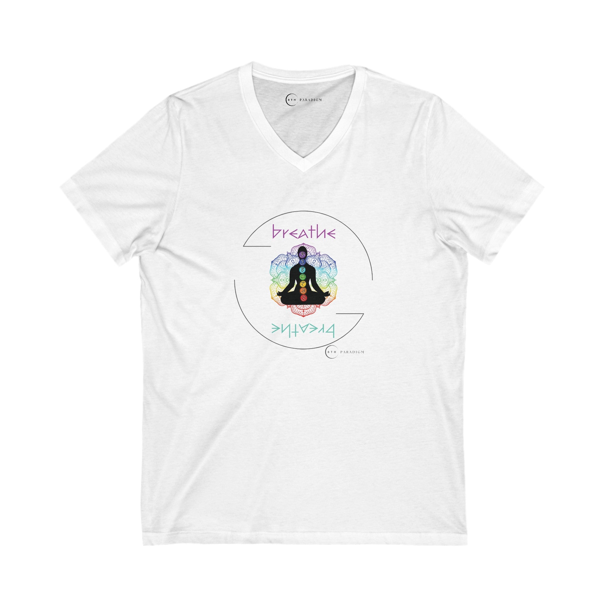 CHAKRA BALANCING (ADULT V-NECK T-SHIRT)