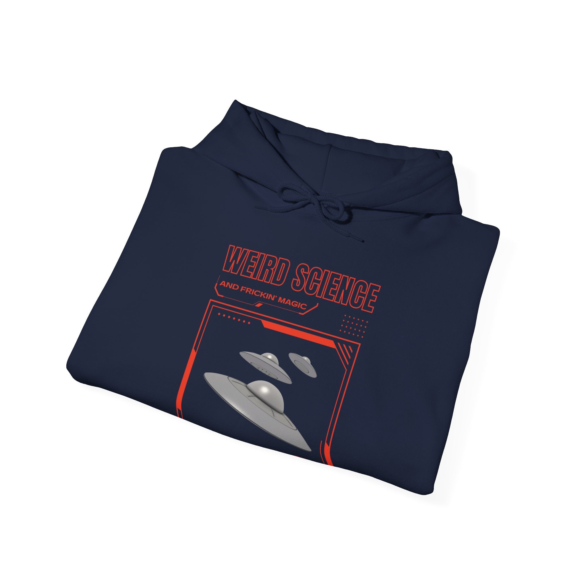 WEIRD SCIENCE AND FRICKIN MAGIC (ADULT HOODIE SWEATSHIRT)