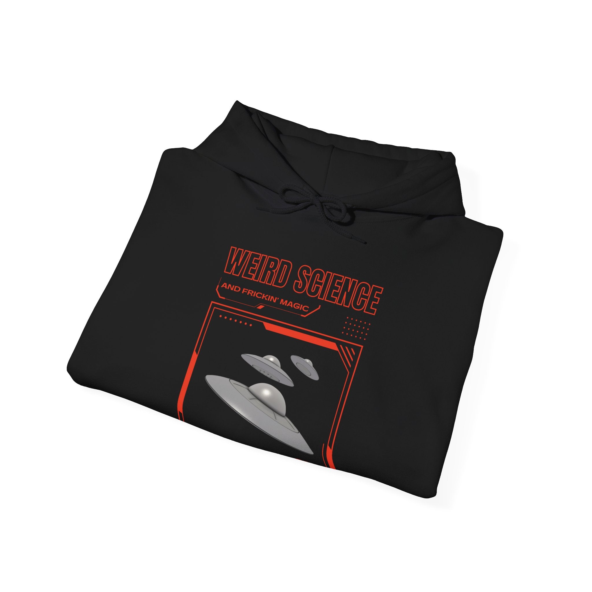 WEIRD SCIENCE AND FRICKIN MAGIC (ADULT HOODIE SWEATSHIRT)