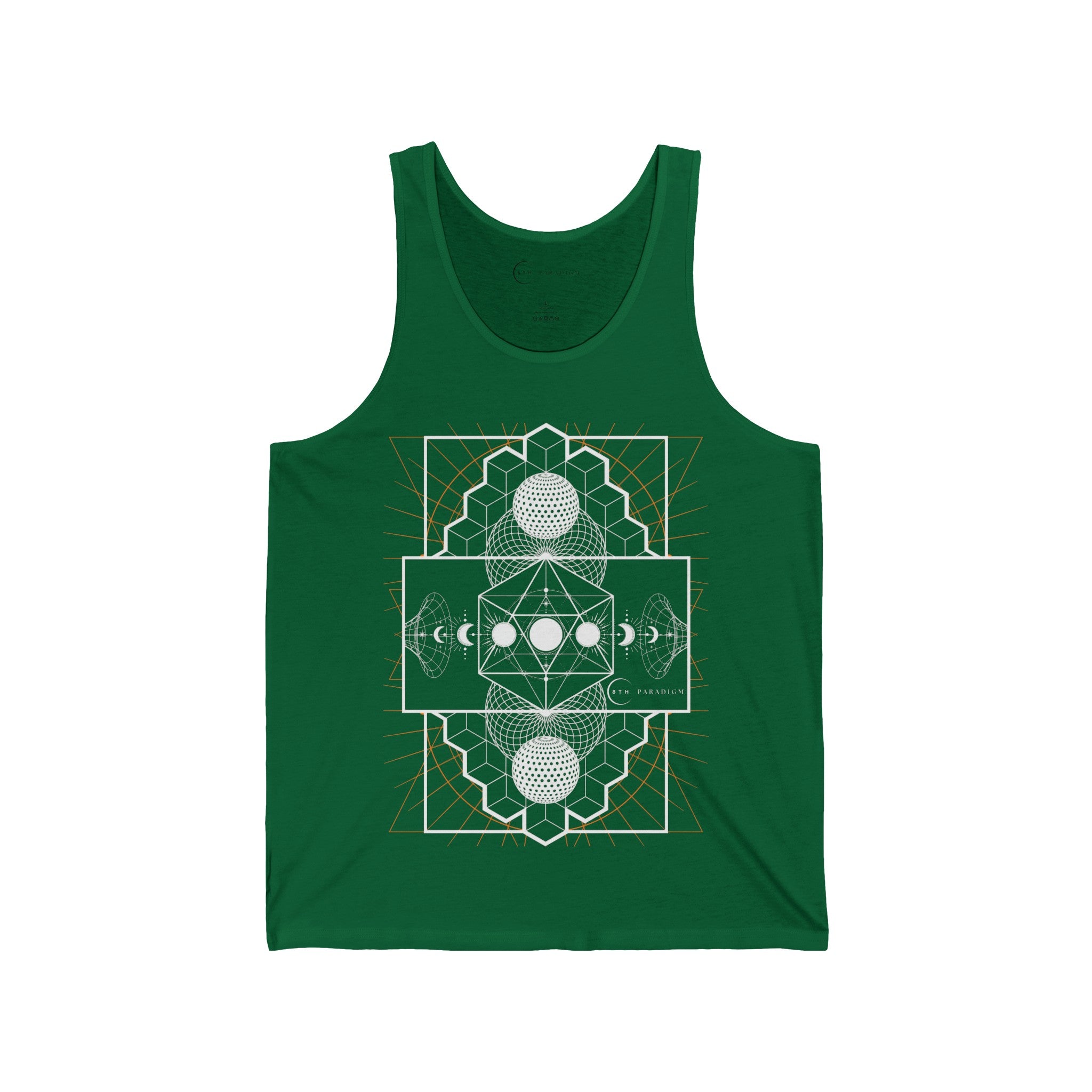 SACRED GEOMETRY (ADULT JERSEY TANK TOP)