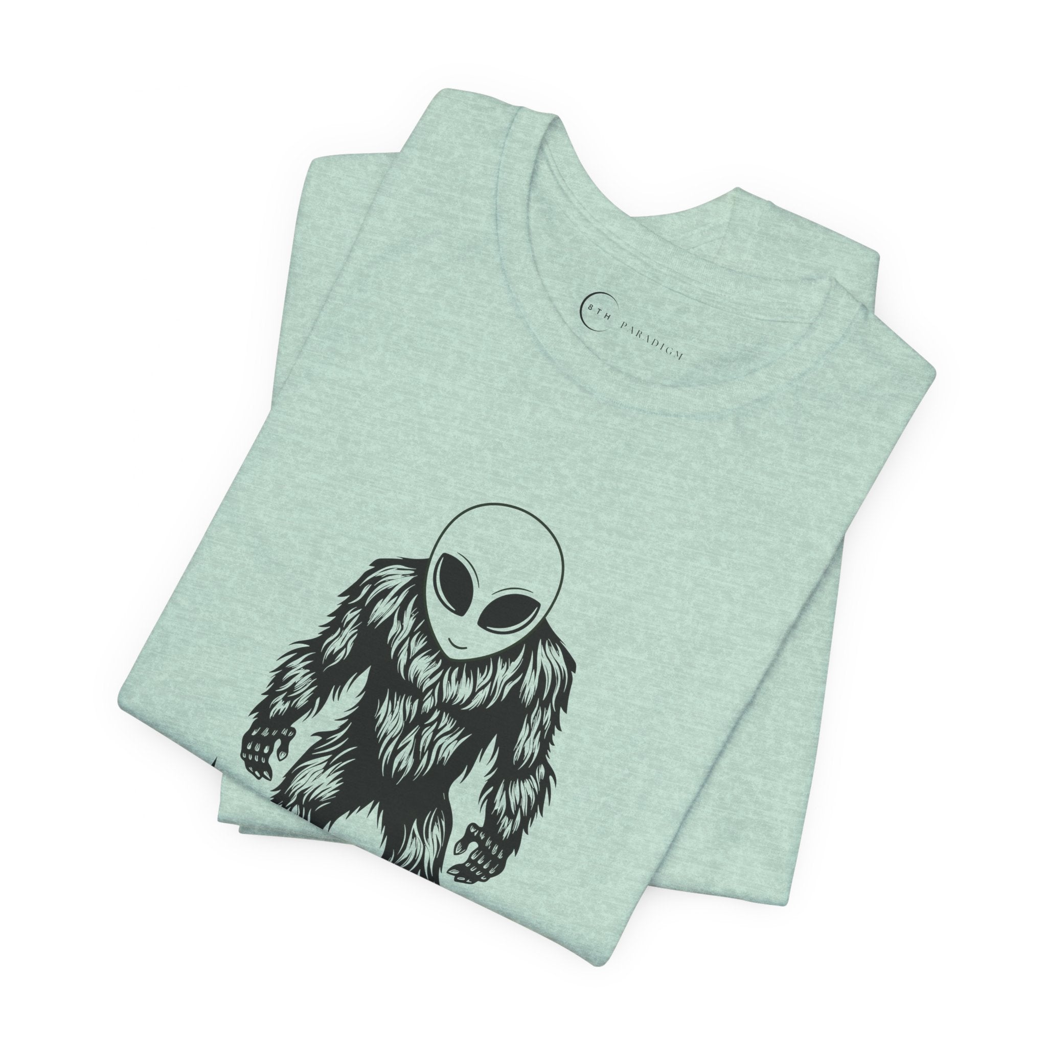 ET SASQUATCH (ADULT T-SHIRT)