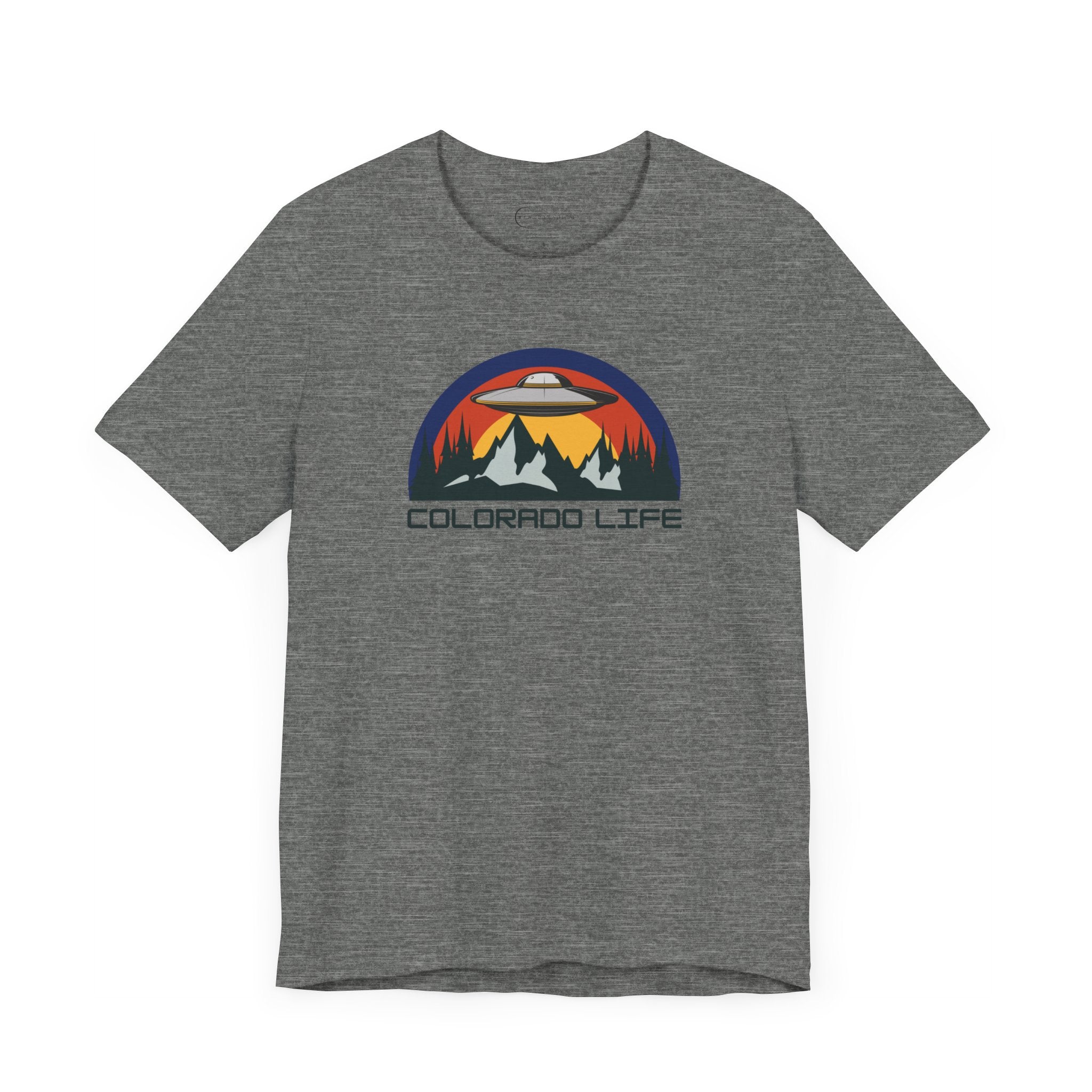 COLORADO LIFE UFO (ADULT T-SHIRT)