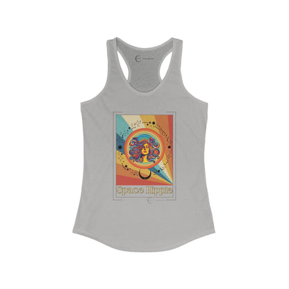 SPACE HIPPIE (WOMEN'S RACERBACK TANK TOP)