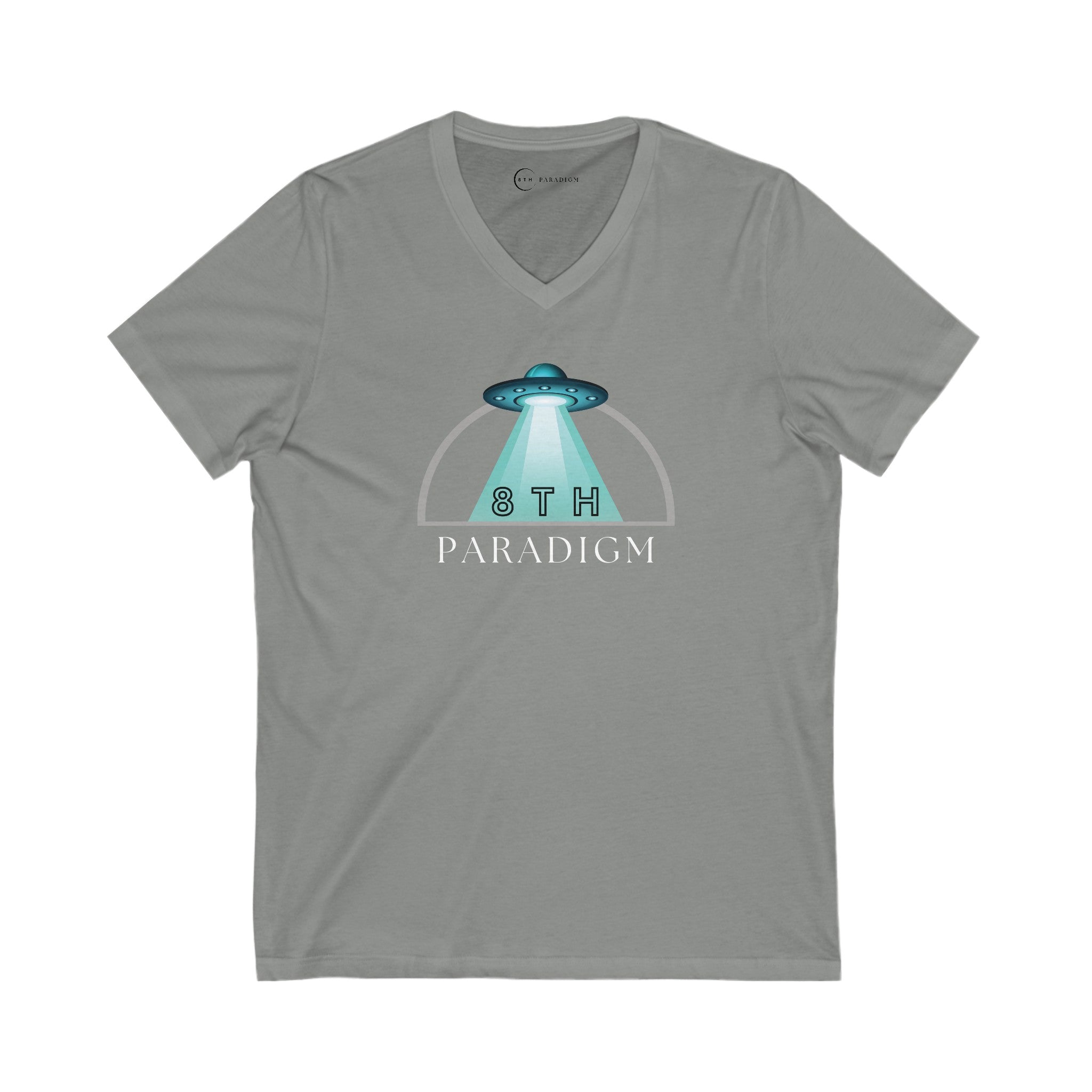 8TH PARADIGM UFO (ADULT V-NECK T-SHIRT)