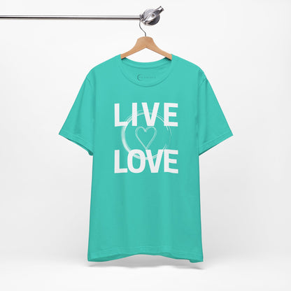 LIVE LOVE (ADULT T-SHIRT)