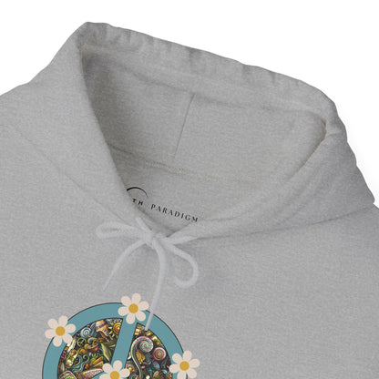 FLOWER POWER (ADULT HOODIE SWEATSHIRT)