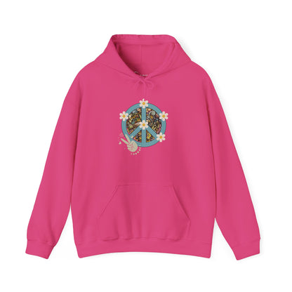 FLOWER POWER (ADULT HOODIE SWEATSHIRT)