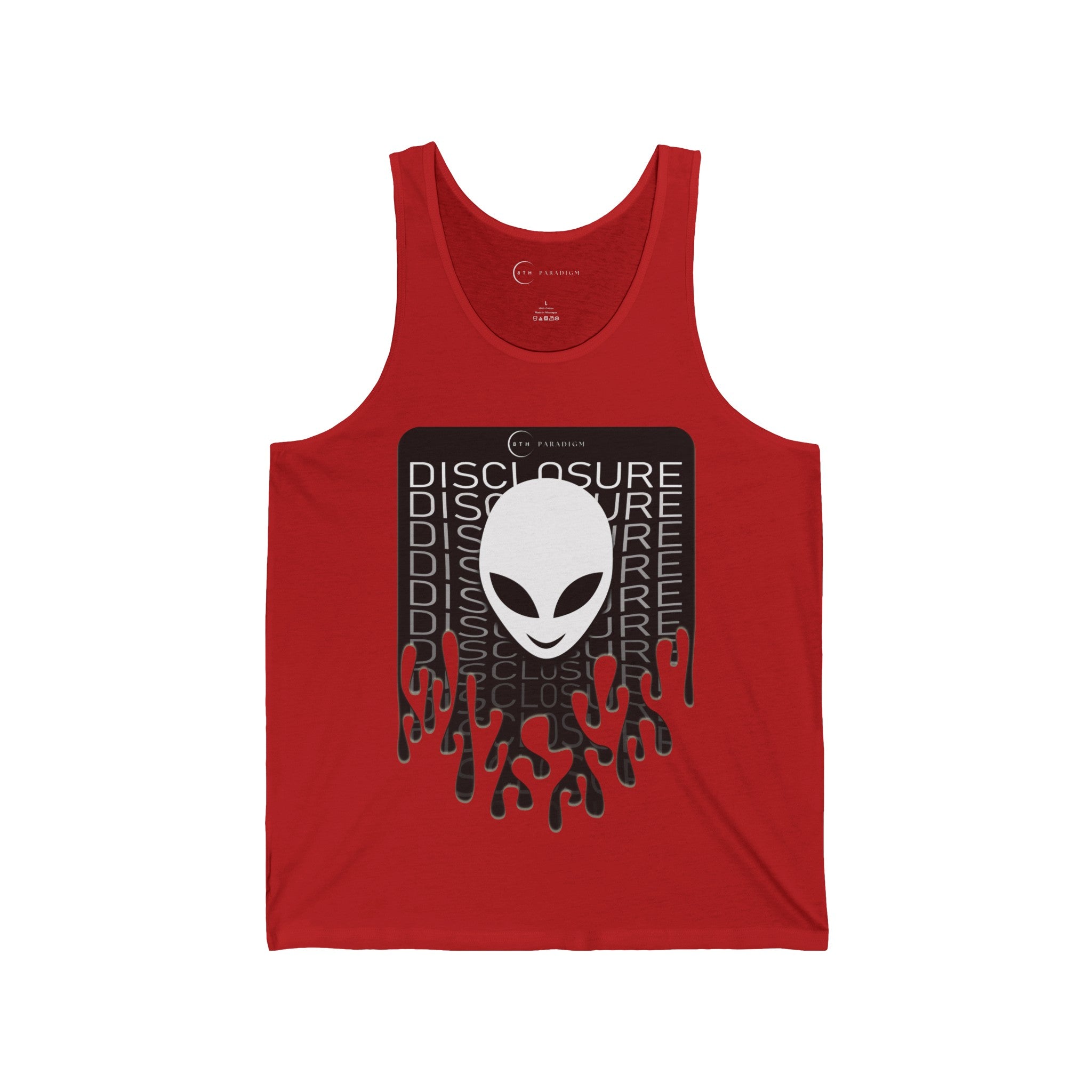 ALIEN DISCLOSURE (ADULT JERSEY TANK TOP)