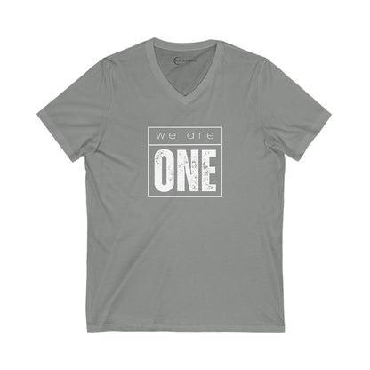 WE ARE ONE (ADULT V-NECK T-SHIRT)