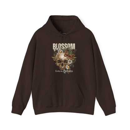 BLOSSOM EVEN IN DARKNESS (ADULT HOODIE SWEATSHIRT)