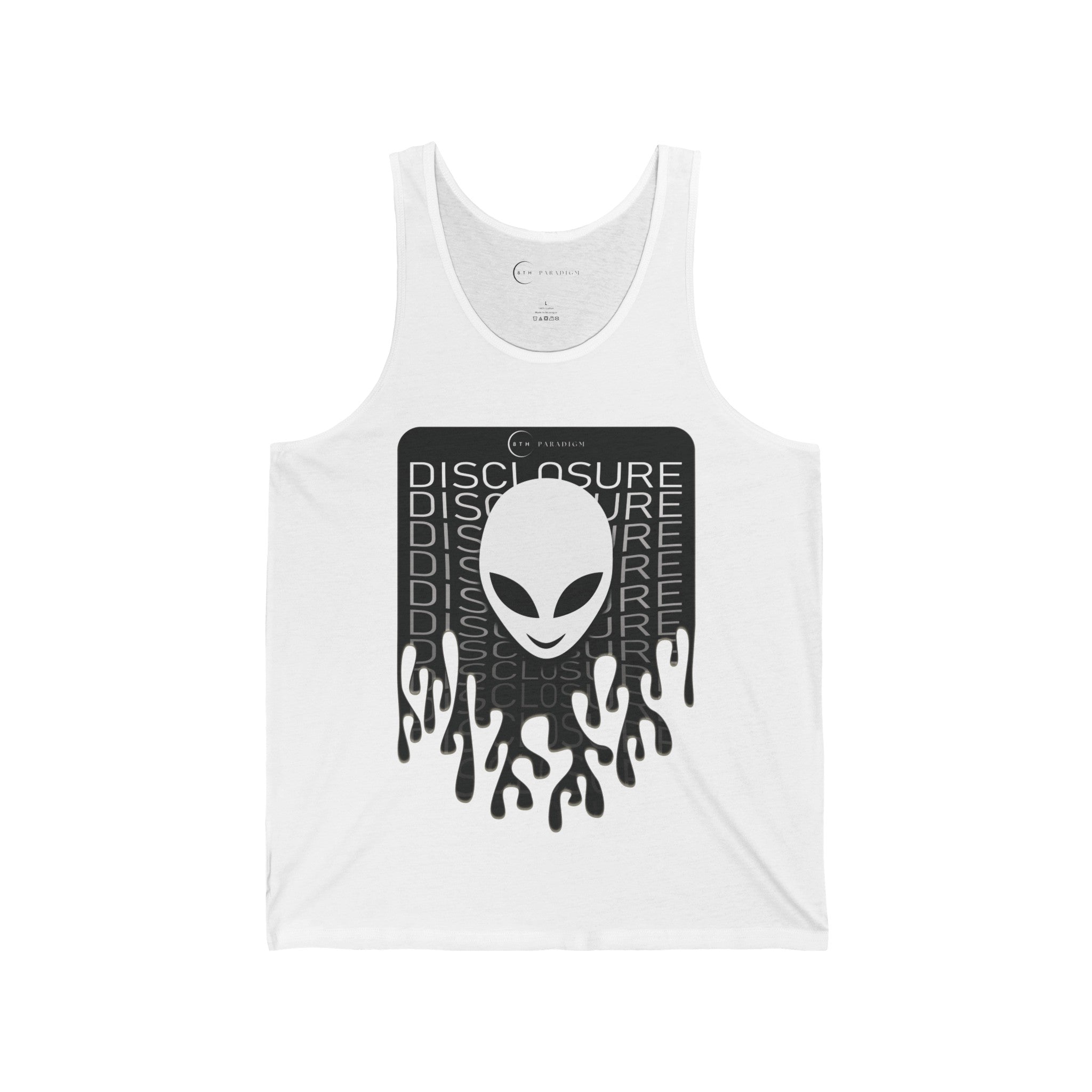 ALIEN DISCLOSURE (ADULT JERSEY TANK TOP)