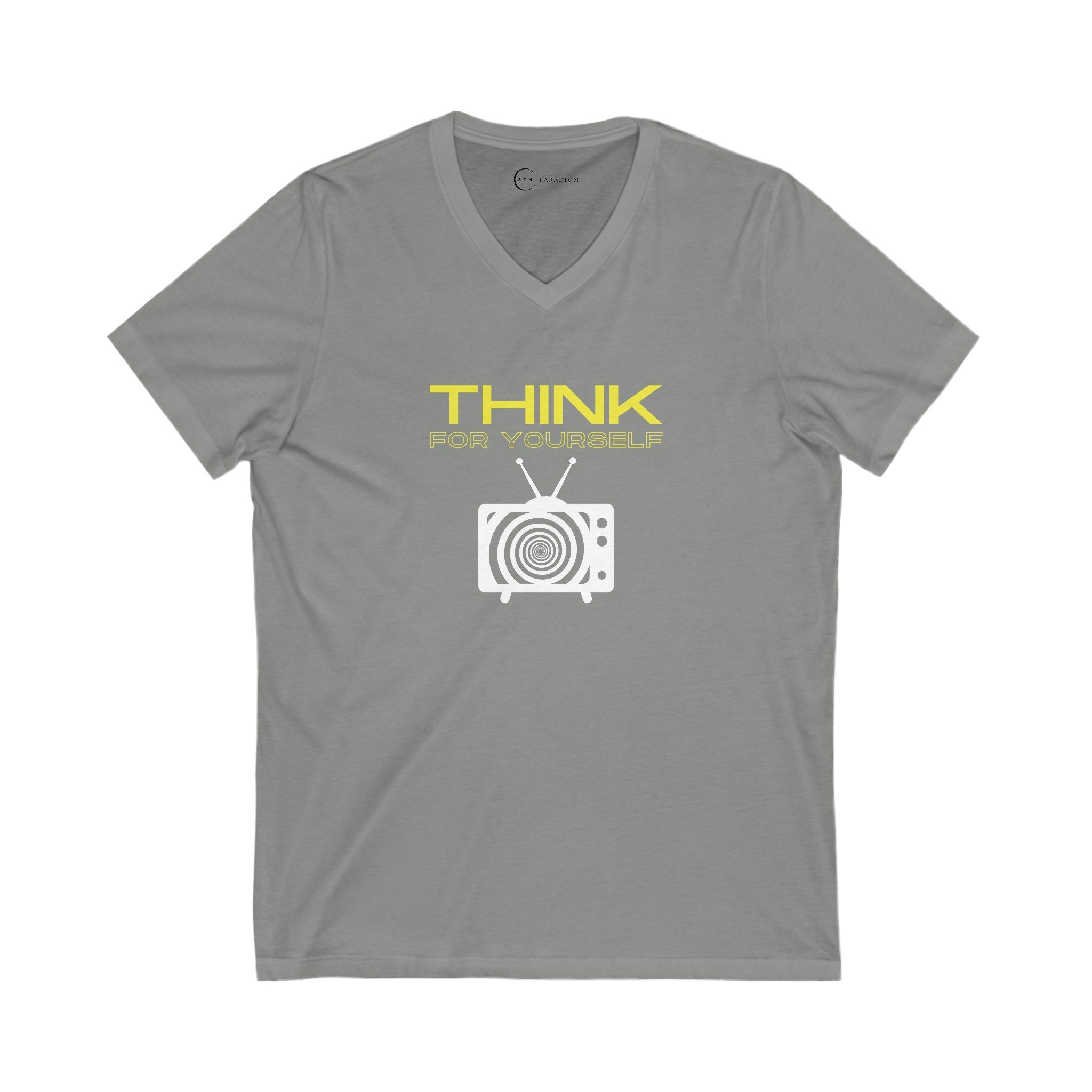 THINK FOR YOURSELF (ADULT V-NECK T-SHIRT)