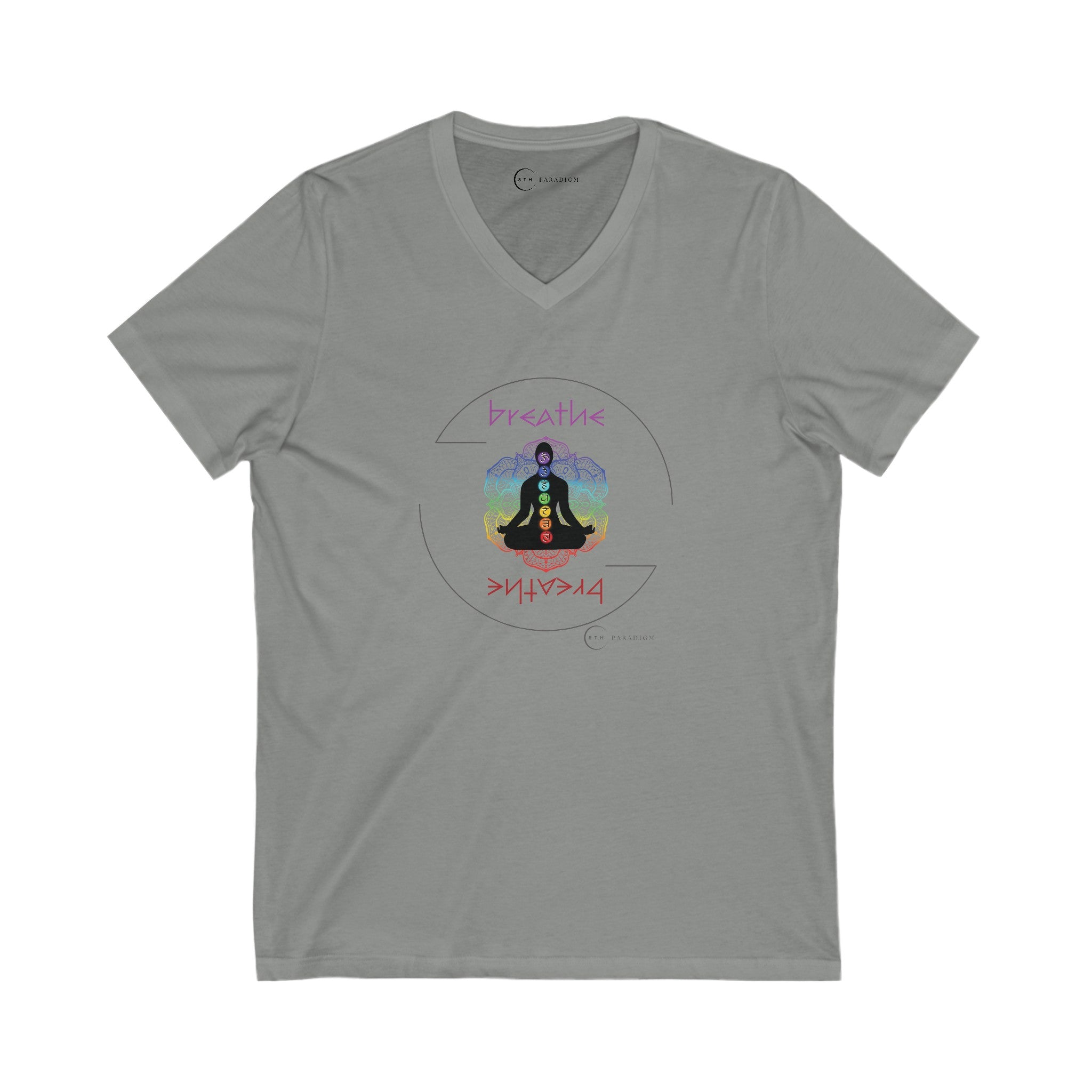 CHAKRA BALANCING (ADULT V-NECK T-SHIRT)