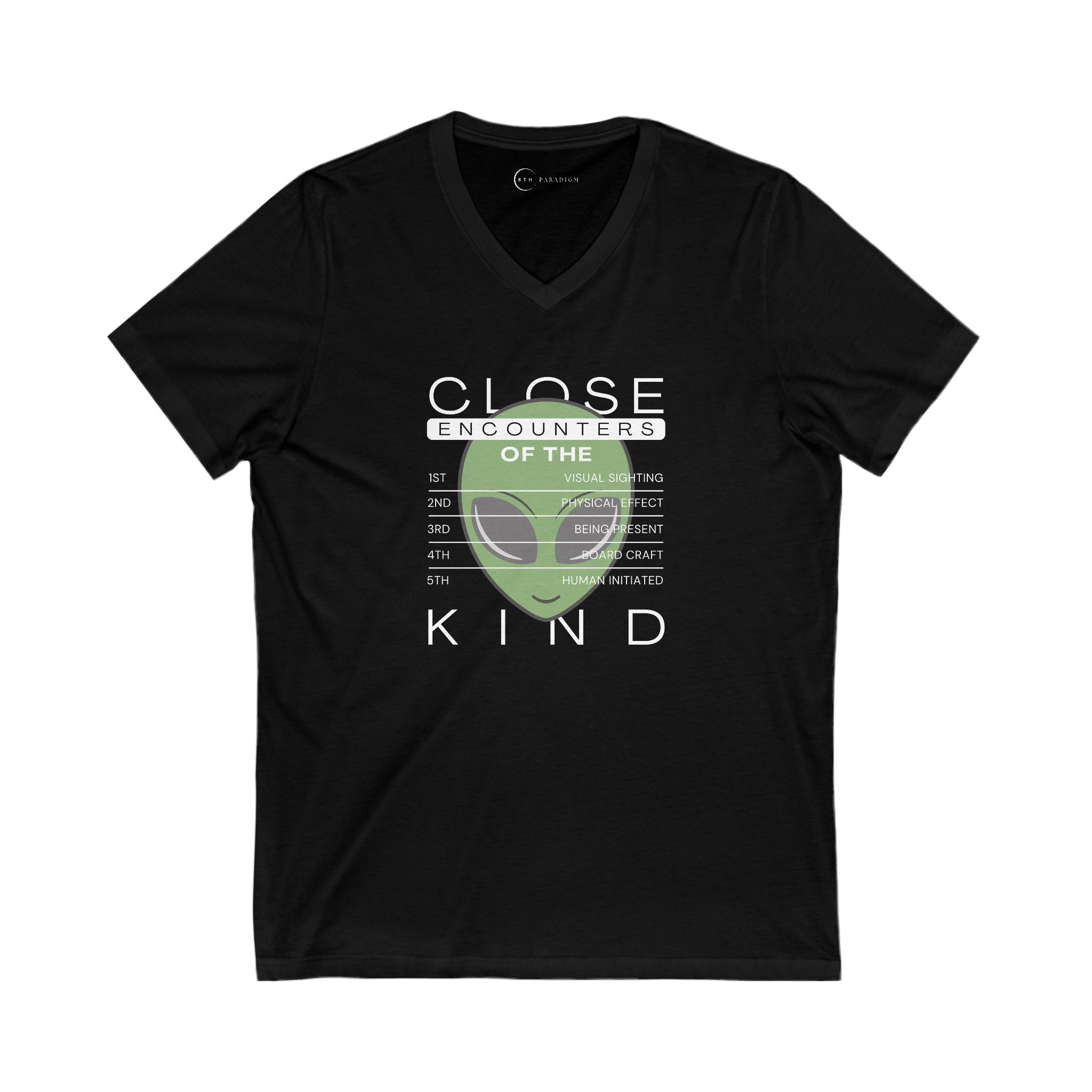 CLOSE ENCOUNTERS (ADULT V-NECK T-SHIRT)