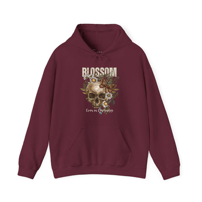 BLOSSOM EVEN IN DARKNESS (ADULT HOODIE SWEATSHIRT)