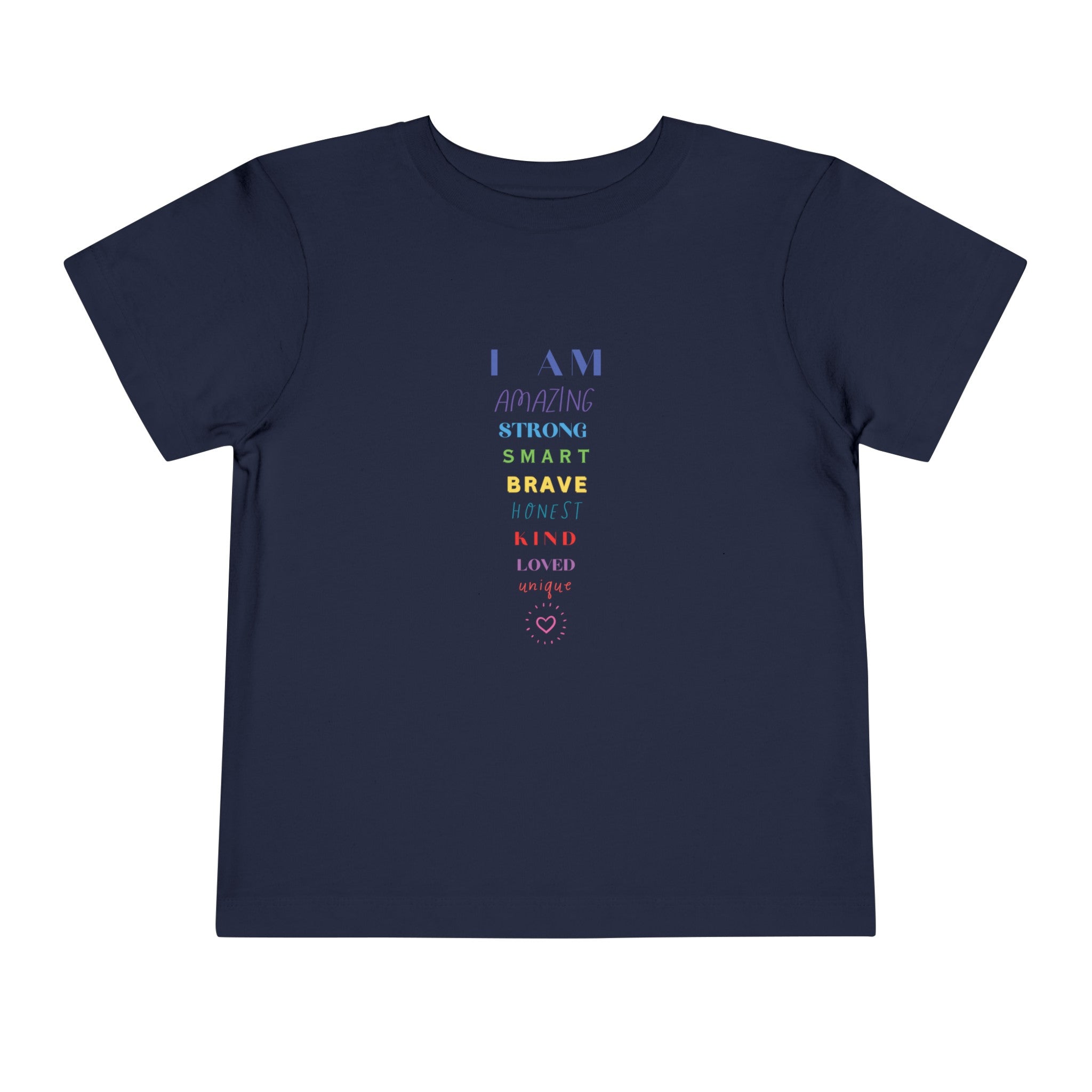 CONFIDENCE BUILDING AFFIRMATIONS (TODDLER T-SHIRT)