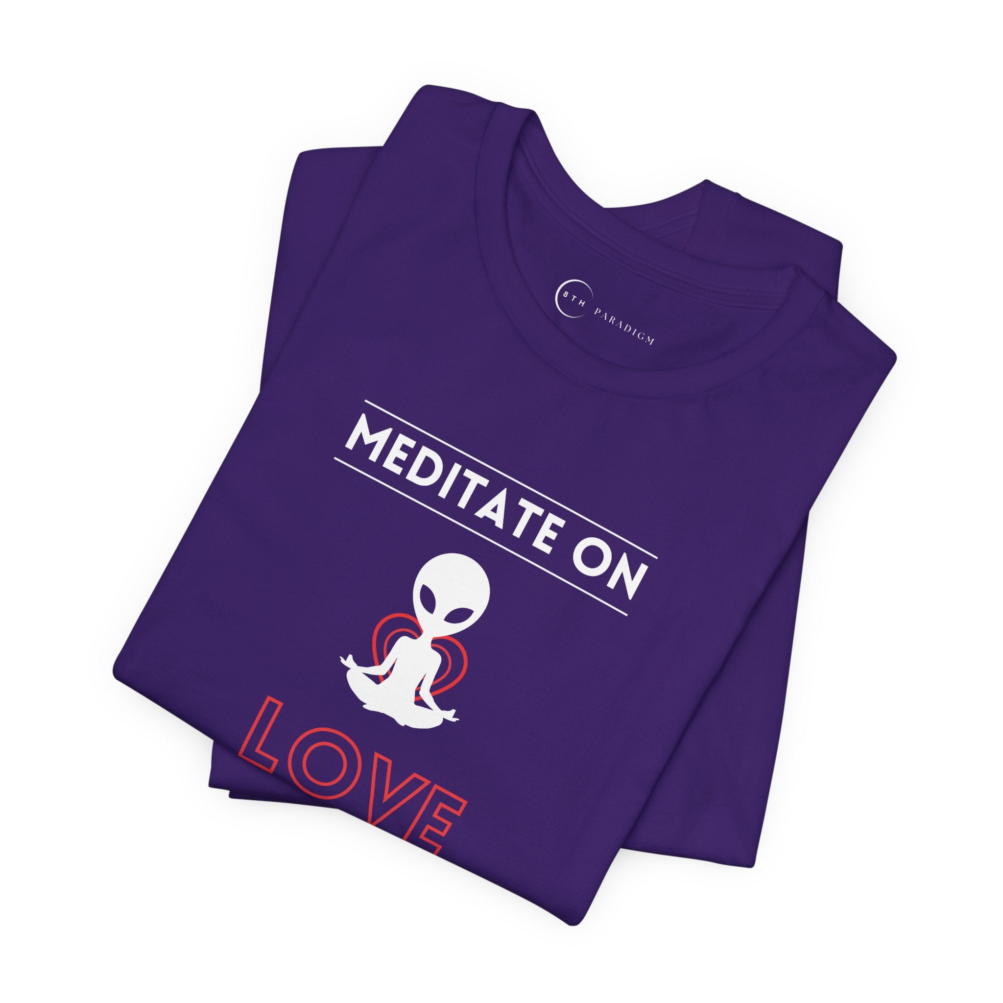 MEDITATE ON LOVE (ADULT T-SHIRT)