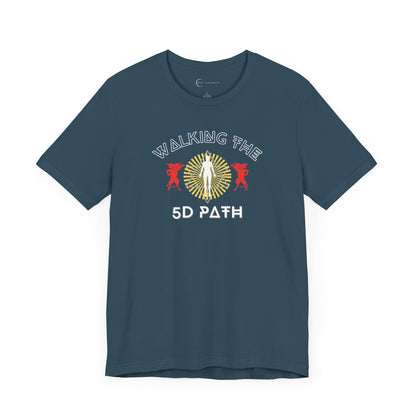 WALKING THE 5D PATH (ADULT T-SHIRT)