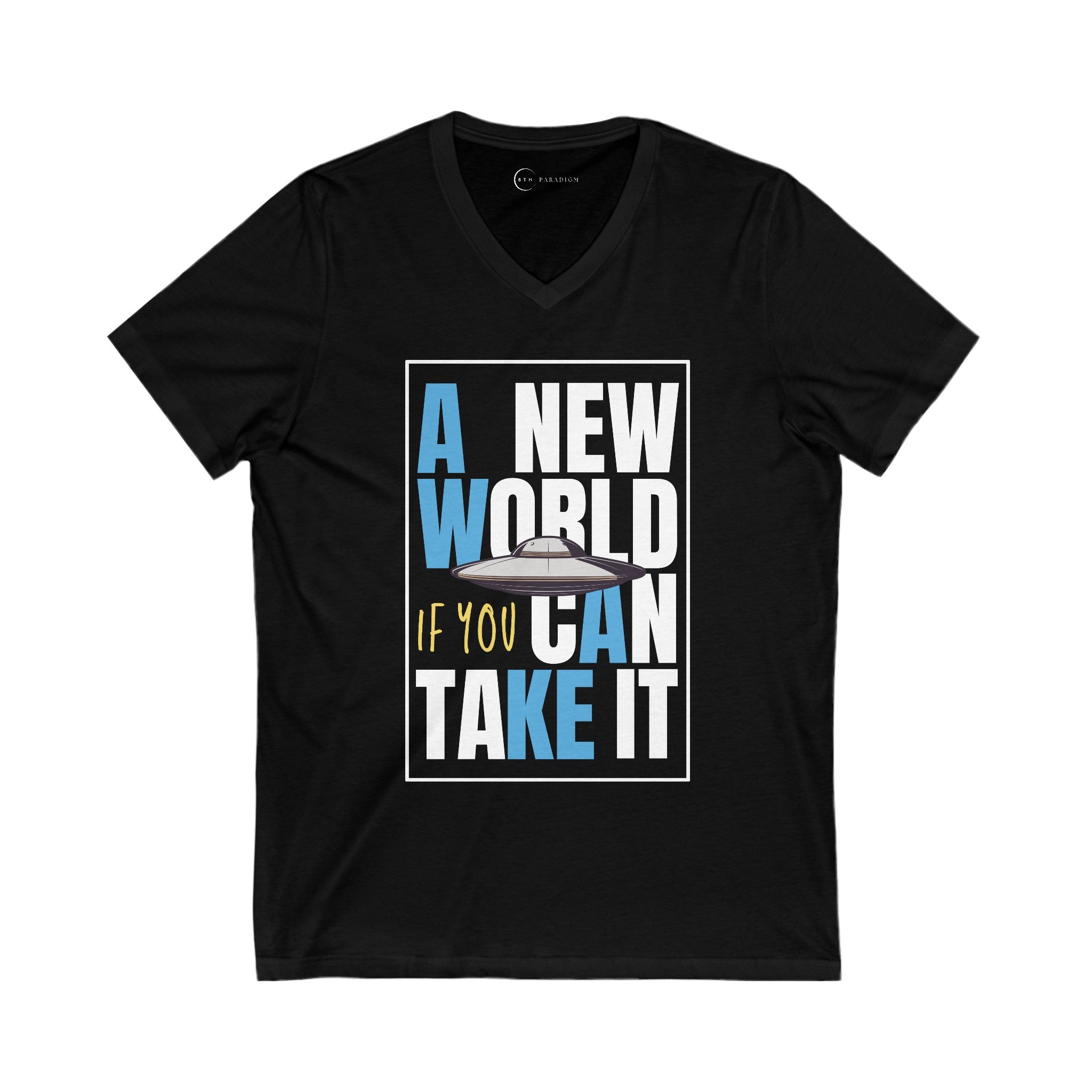 A NEW WORLD (ADULT V-NECK T-SHIRT)