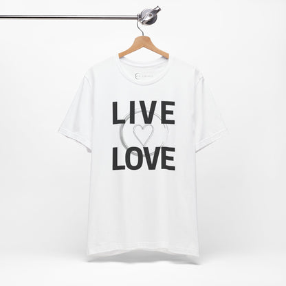 LIVE LOVE (ADULT T-SHIRT)