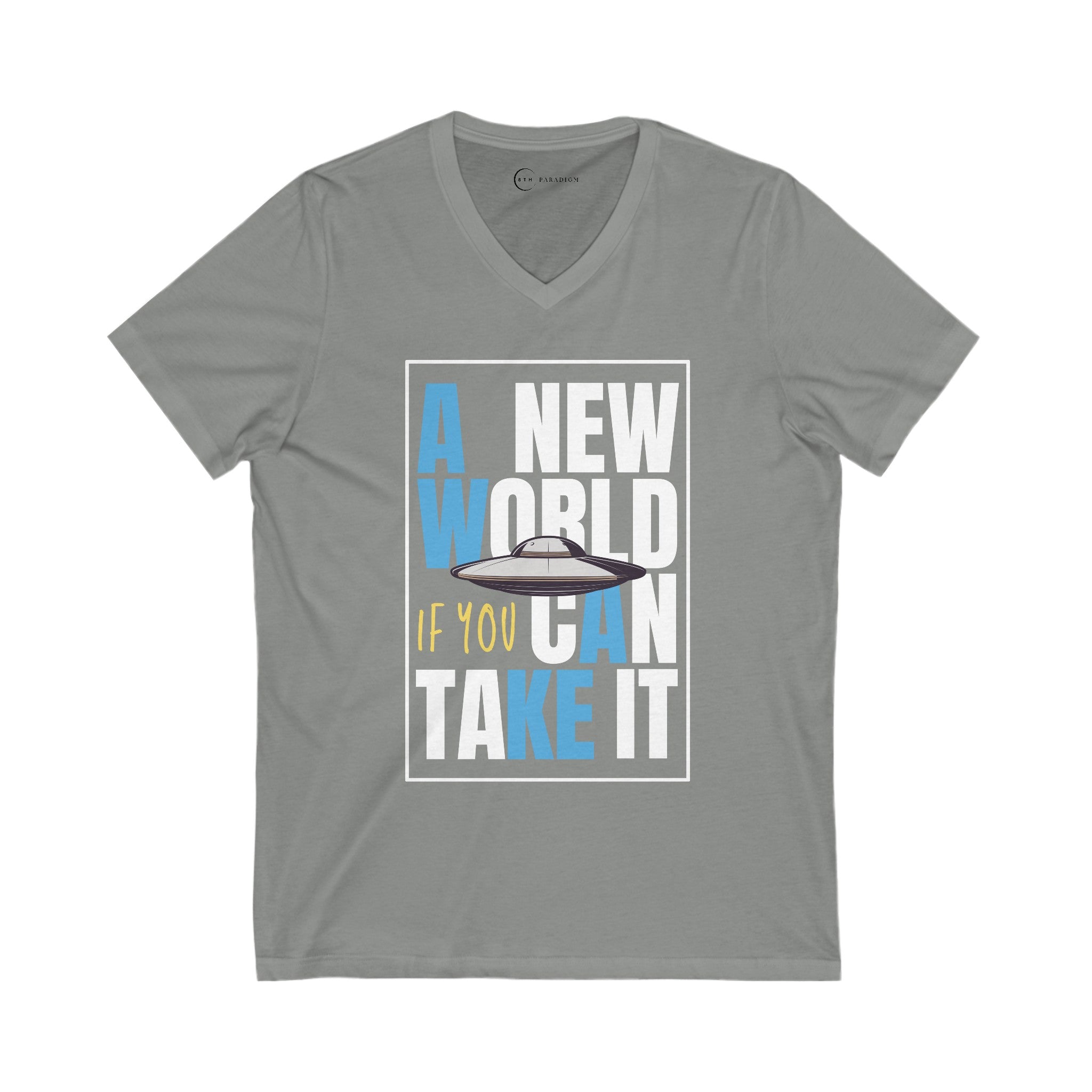 A NEW WORLD (ADULT V-NECK T-SHIRT)