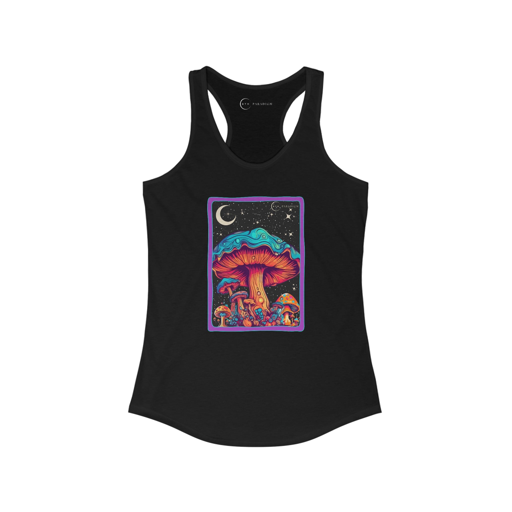 GROOVY FUNGI DREAMSCAPE (WOMEN'S RACERBACK TANK TOP)