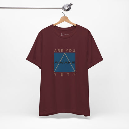 ARE YOU AWAKE YET (ADULT T-SHIRT)