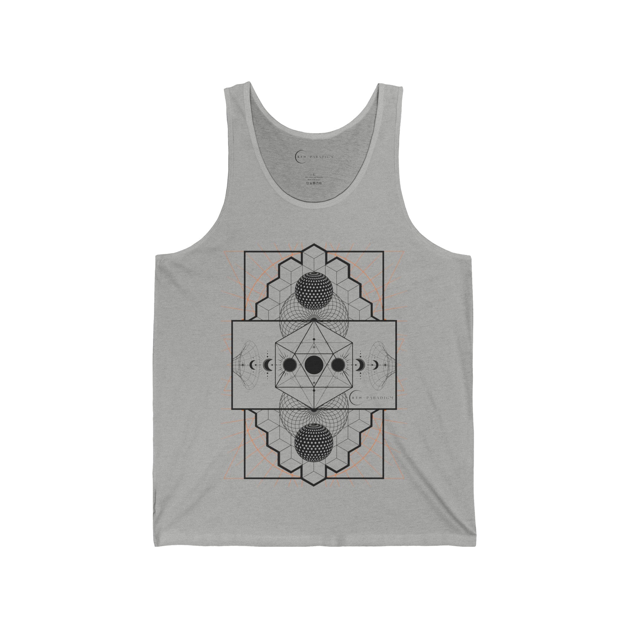 SACRED GEOMETRY (ADULT JERSEY TANK TOP)