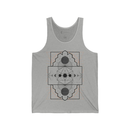 SACRED GEOMETRY (ADULT JERSEY TANK TOP)