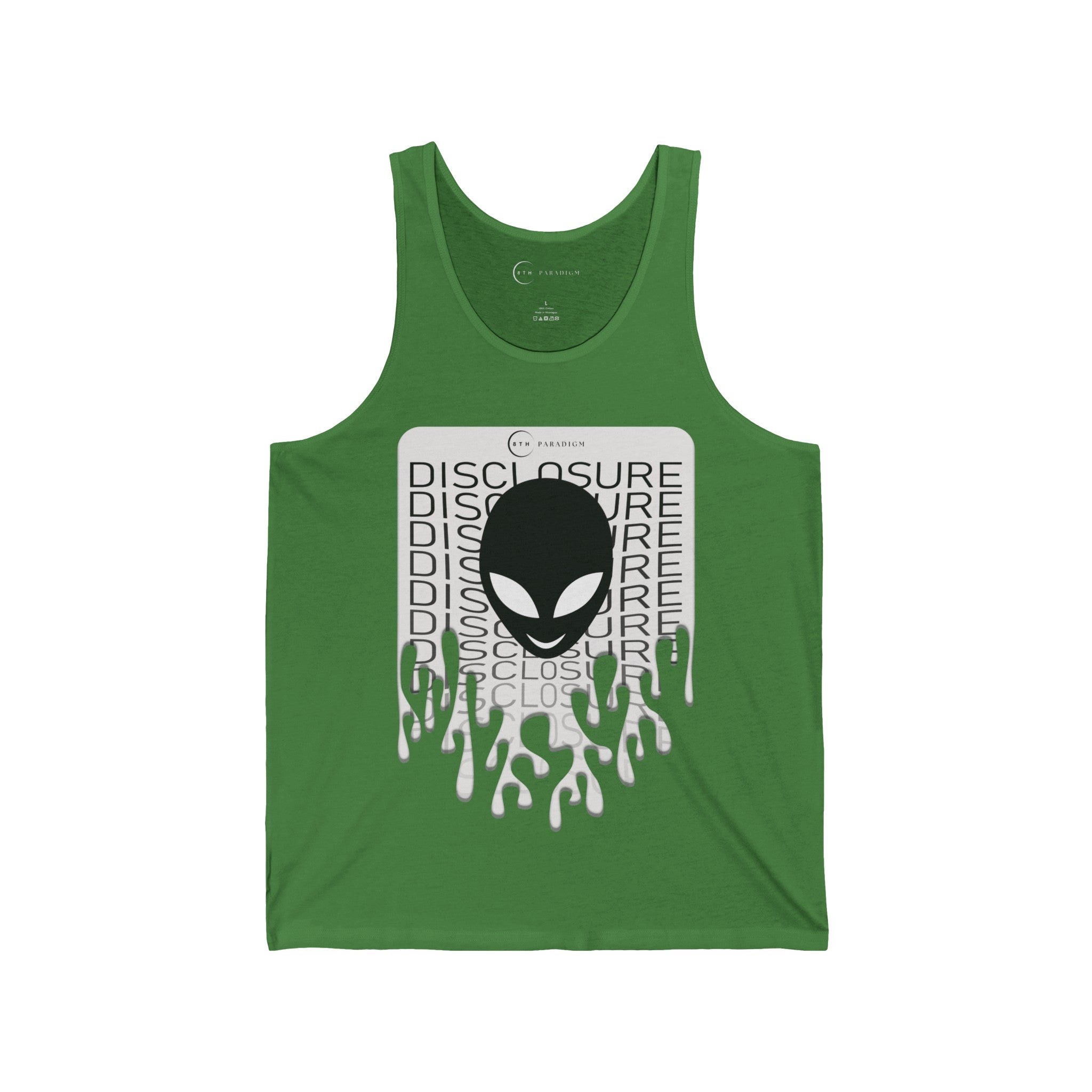 ALIEN DISCLOSURE (ADULT JERSEY TANK TOP)