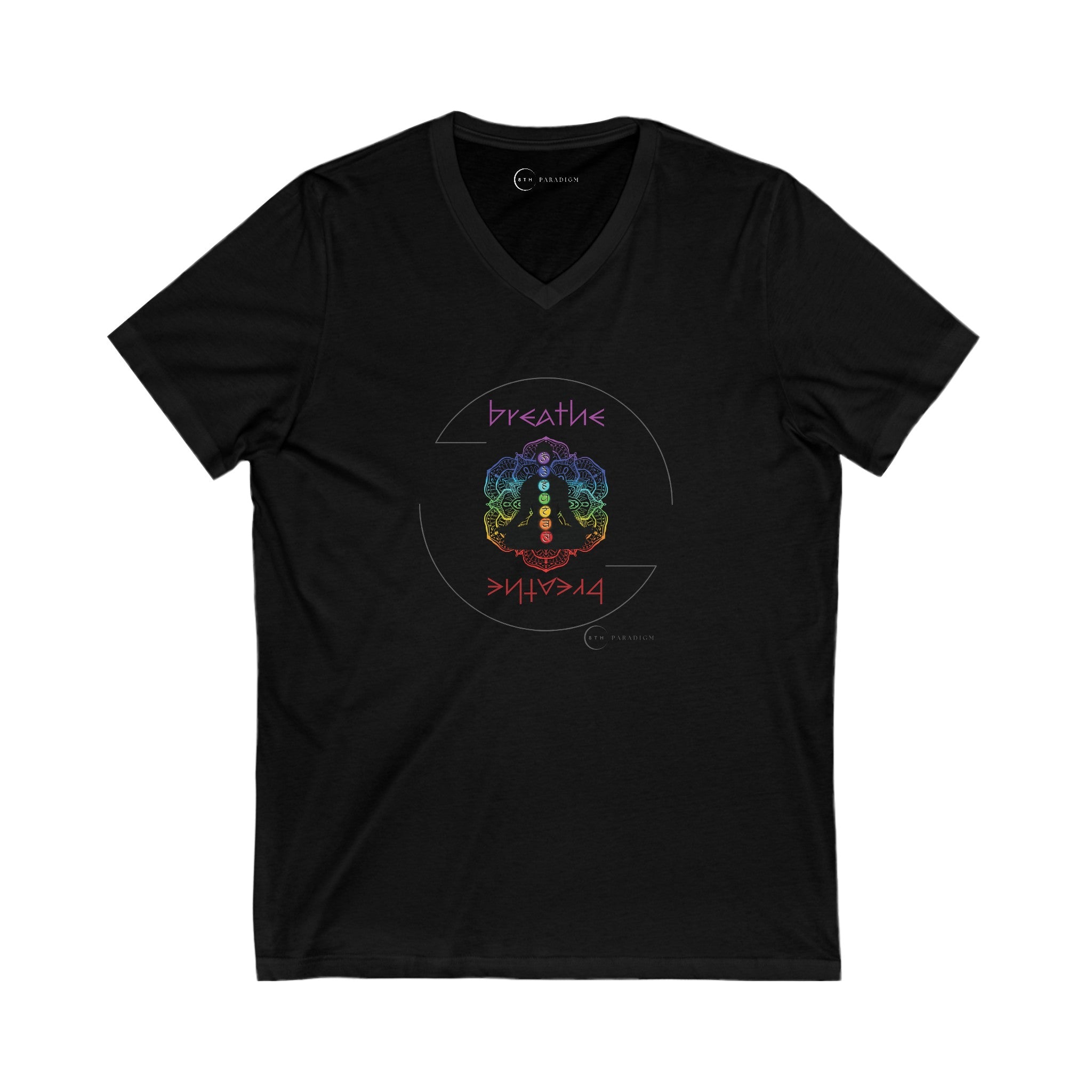 CHAKRA BALANCING (ADULT V-NECK T-SHIRT)