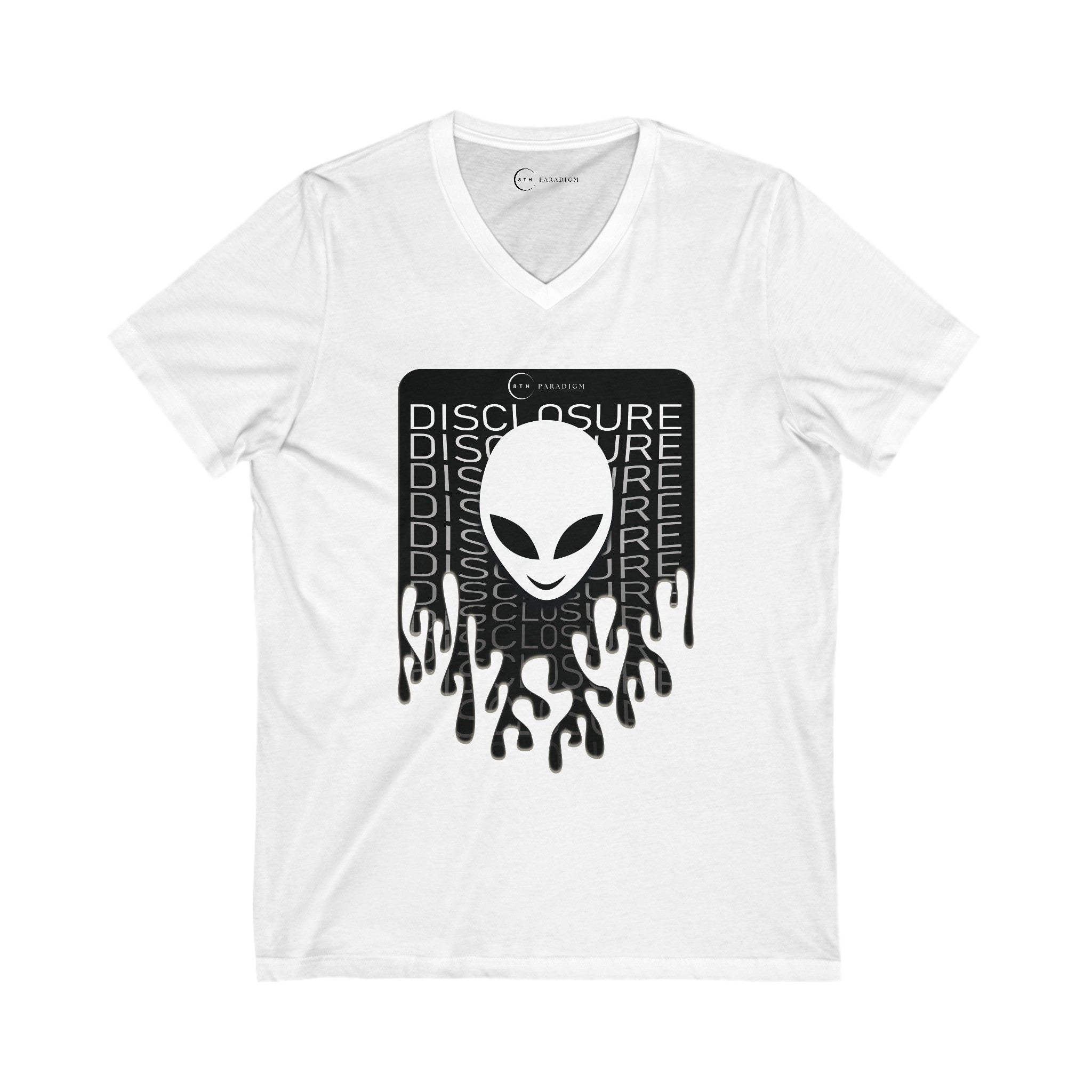 ALIEN DISCLOSURE (ADULT V-NECK T-SHIRT)