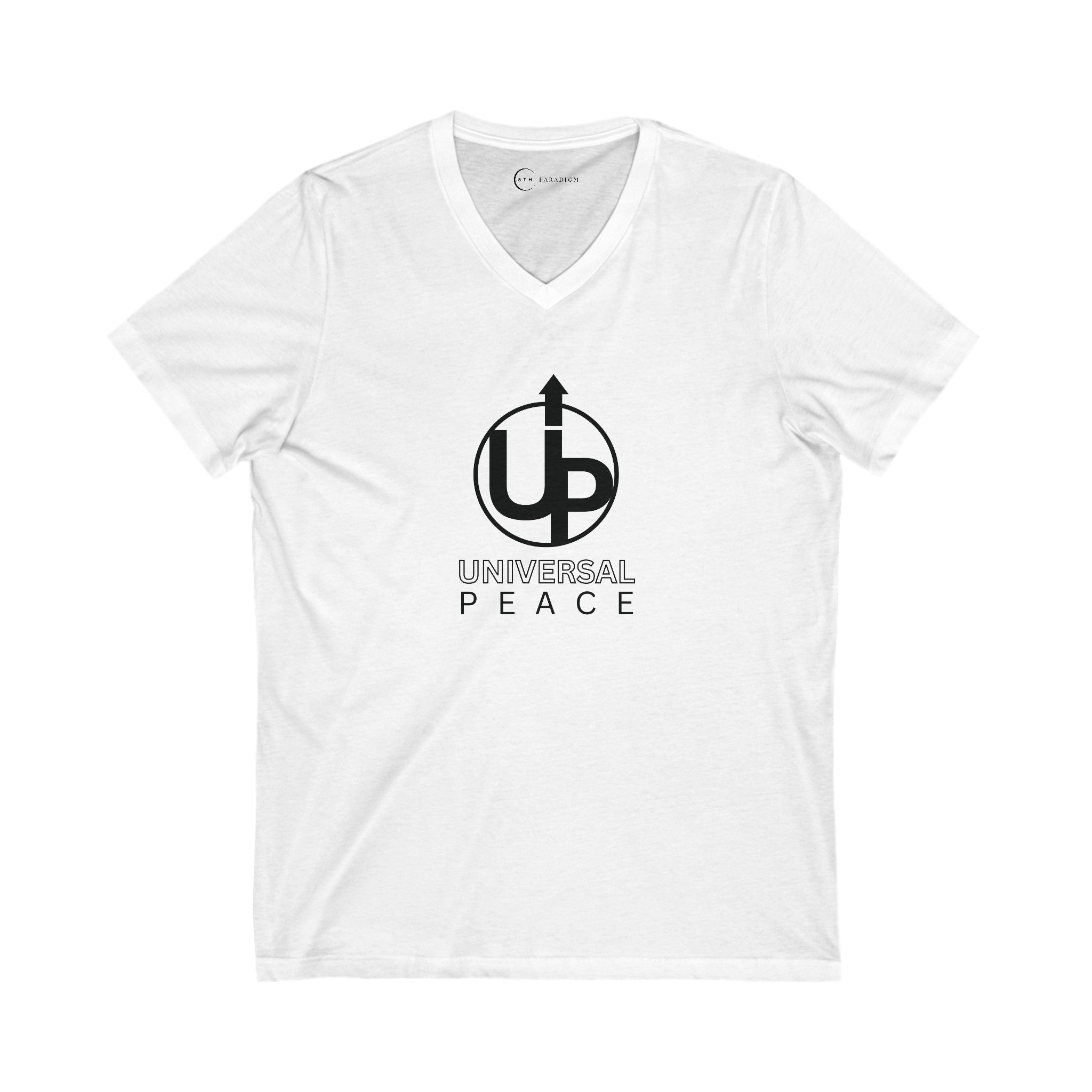 UNIVERSAL PEACE (ADULT V-NECK T-SHIRT)