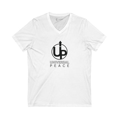 UNIVERSAL PEACE (ADULT V-NECK T-SHIRT)