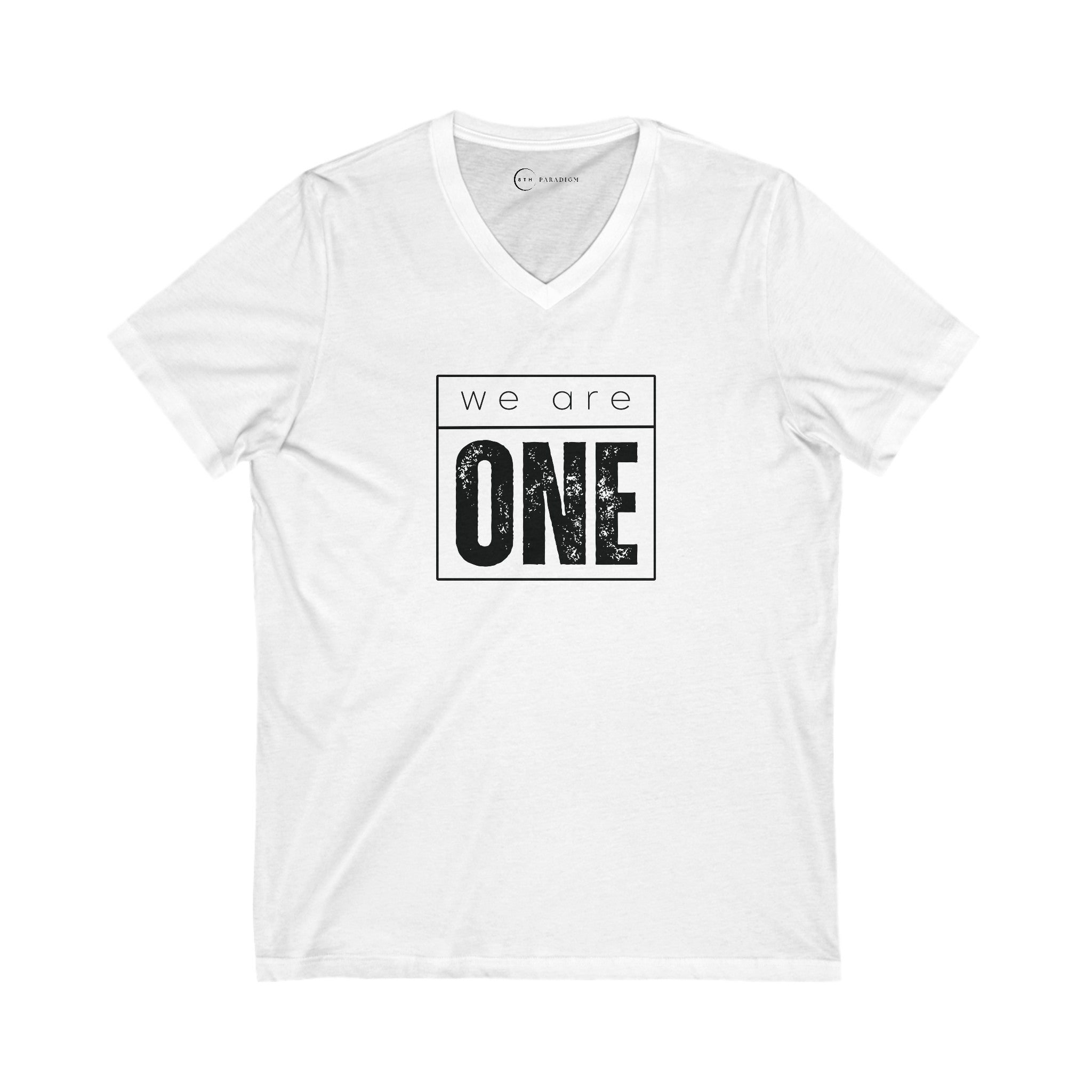 WE ARE ONE (ADULT V-NECK T-SHIRT)