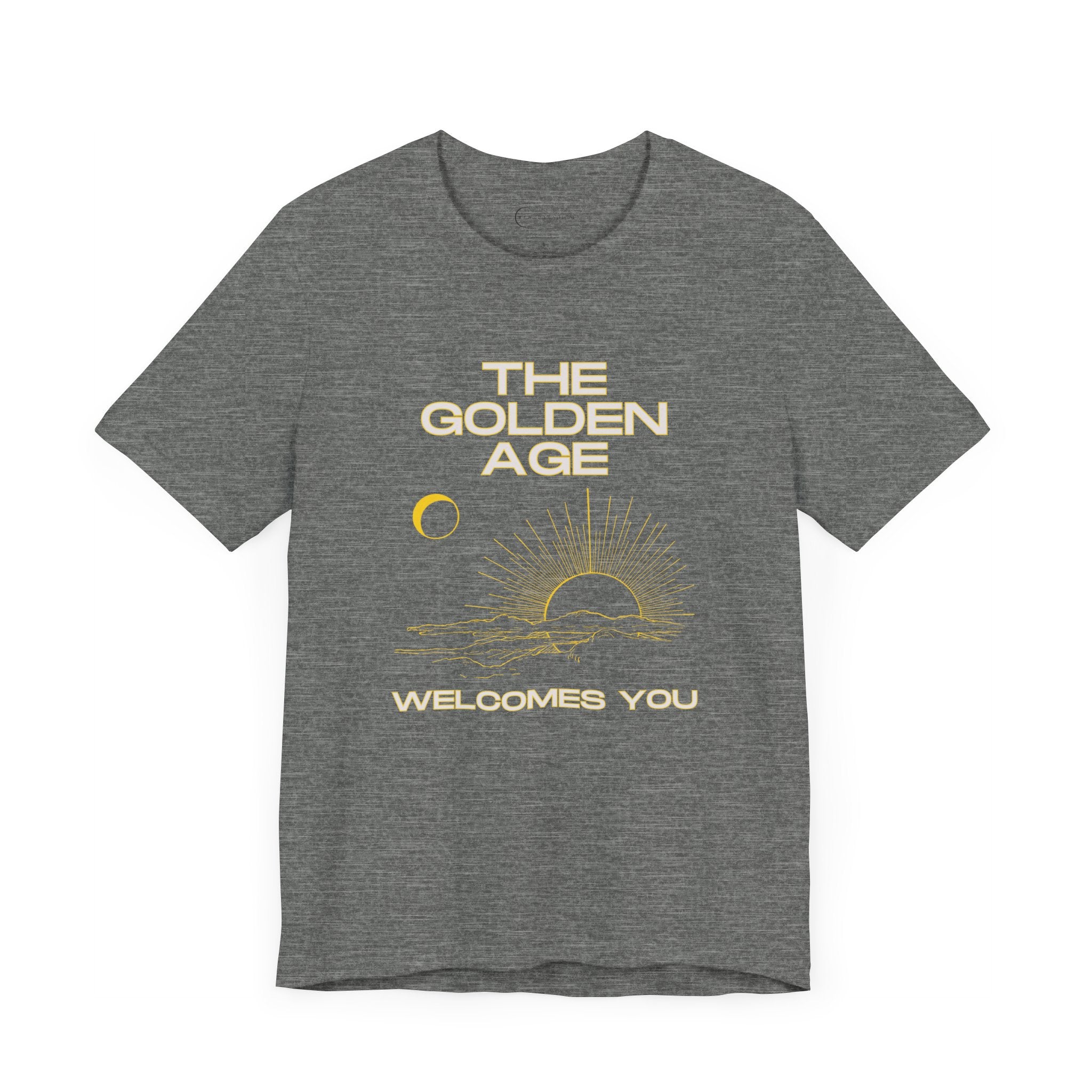 THE GOLDEN AGE WELCOMES YOU (ADULT T-SHIRT)