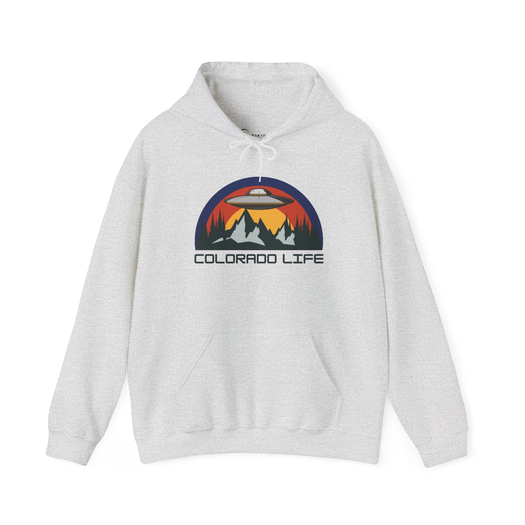 COLORADO LIFE UFO (ADULT HOODIE SWEATSHIRT)