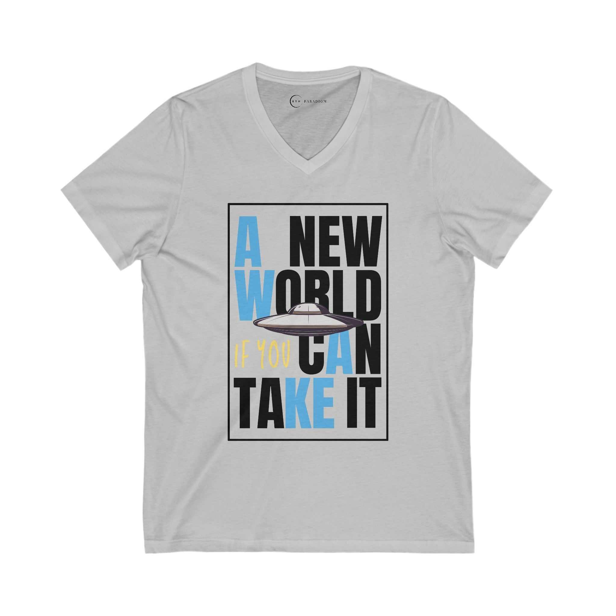 A NEW WORLD (ADULT V-NECK T-SHIRT)