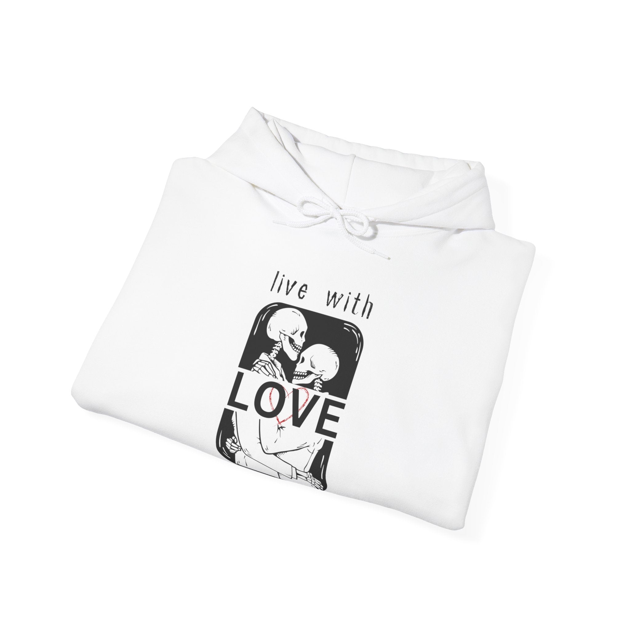 LIVE WITH LOVE (ADULT HOODIE SWEATSHIRT)