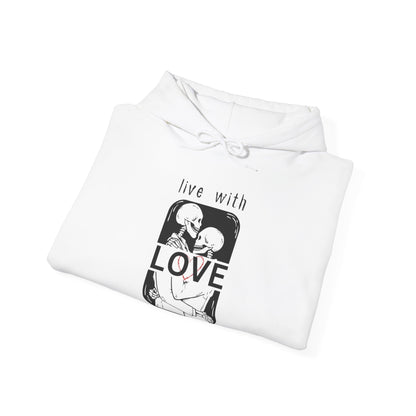 LIVE WITH LOVE (ADULT HOODIE SWEATSHIRT)