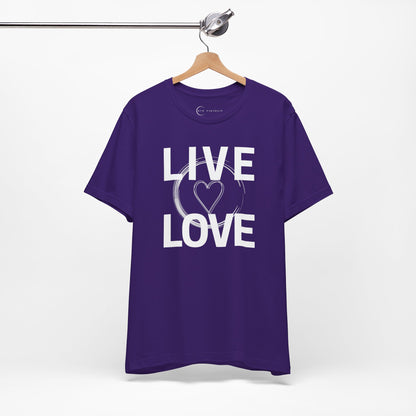 LIVE LOVE (ADULT T-SHIRT)