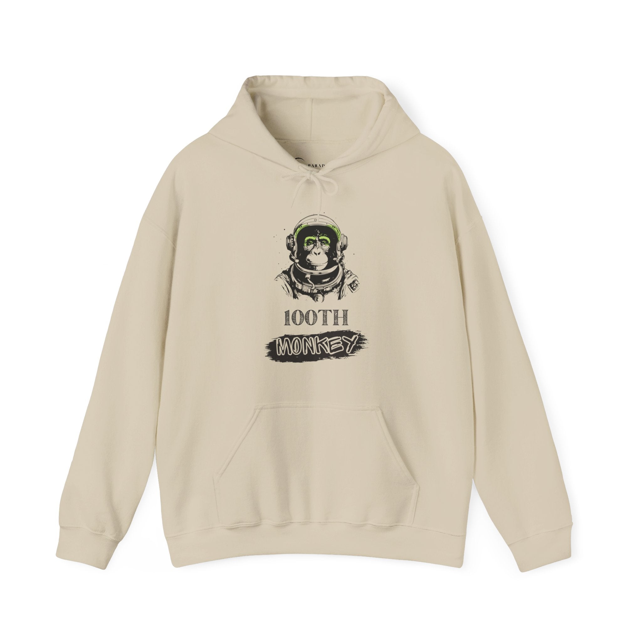 100TH MONKEY (ADULT HOODIE SWEATSHIRT)