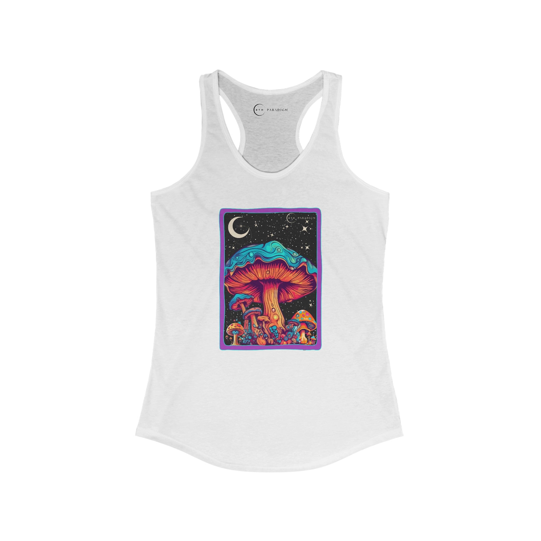 GROOVY FUNGI DREAMSCAPE (WOMEN'S RACERBACK TANK TOP)