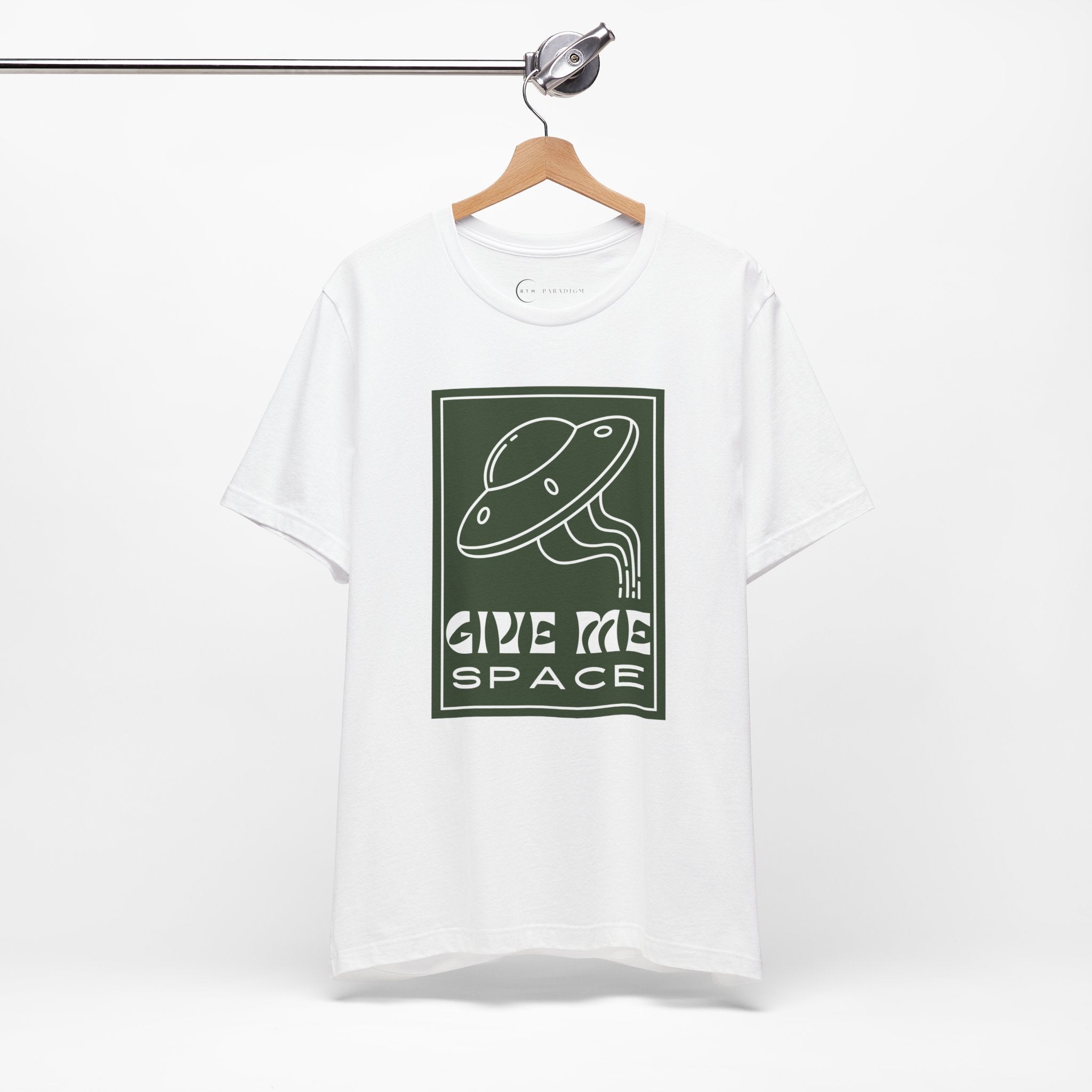 GIVE ME SPACE UFO (ADULT T-SHIRT)