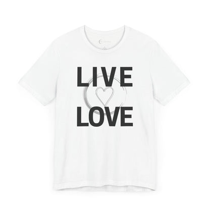 LIVE LOVE (ADULT T-SHIRT)